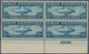 Vereinigte Staaten Von Amerika: 1930: 65c-$2.60 Graf Zeppelin (Scott C13-C15), Never Hinged Blocks O - Other & Unclassified