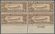 Vereinigte Staaten Von Amerika: 1930: 65c-$2.60 Graf Zeppelin (Scott C13-C15), Never Hinged Blocks O - Other & Unclassified