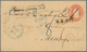 Vereinigte Staaten Von Amerika - Ganzsachen: 1853, Stationery Envelope Washington 3 C Red On Yellow- - Otros & Sin Clasificación