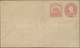 Vereinigte Staaten Von Amerika - Ganzsachen: 1861 WELLS FARGO: Postal Stationery Envelope 3c. Pink W - Andere & Zonder Classificatie