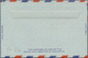 Vereinigte Staaten Von Amerika - Ganzsachen: 1947 Four Unused Aerograms With Different Errors (broke - Andere & Zonder Classificatie