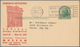 Delcampe - Vereinigte Staaten Von Amerika - Ganzsachen: 1949/51 Three Postal Stationery Postcards All With Adve - Other & Unclassified