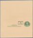 Vereinigte Staaten Von Amerika - Ganzsachen: 1952 Unused And Unfolded Postal Stationery Double Card - Other & Unclassified