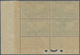 Wallis- Und Futuna-Inseln: 1938. Block Of 4 "35c Case De Chef" With Variety: WITHOUT OVERPRINT. Not - Other & Unclassified