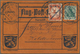 Flugpost Deutschland: 1912. Scarce Pioneer Gelber Hund Flugpost / Yellow Dog Airmail From Frankfurt, - Correo Aéreo & Zeppelin