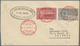 Flugpost Europa: 1926. "Flight Week", Two Letters And One Post Cards With Flight Related Cachets For - Europe (Other)