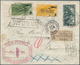 Flugpost Europa: 1934, Italy. First Flight Cover "Roma - Buenos-Aires" As Registered Cover From "Mil - Andere-Europa