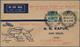 Flugpost Übersee: 1932 (14 Dec.), Imperial Airways Extraordinary Flight For XMAS Mail: Illustrated E - Other & Unclassified