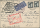 DO-X - Flugpost: 1930/1931, PRIMERO VOL / EUROPA-AMERICA DO SUL / ESTADOS UNIDOS, One Cover And Two - Luchtpost & Zeppelin