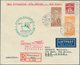 Katapult- / Schleuderflugpost: 1934, Danish Contract Stata Mail Registered From Kopenhagen Via "Köln - Luchtpost & Zeppelin
