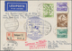 Katapult- / Schleuderflugpost: 1934, Contract State Mail Card Registered From Budapest Via Köln Flug - Airmail & Zeppelin