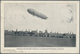 Zeppelinpost Deutschland: 1912. Card From The Flight Of The Postluftschiff Schwaben, Picture The Arr - Airmail & Zeppelin