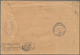 Zeppelinpost Deutschland: 1928, Amerikafahrt, 4 RM Zeppelin, Eckrand-Viererblock Von Der Li. Unteren - Airmail & Zeppelin