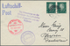 Zeppelinpost Deutschland: 1929. German Cover Flown On The Graf Zeppelin LZ127 Airship's 1929 Deutsch - Airmail & Zeppelin