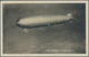 Zeppelinpost Deutschland: 1929. German Real Photo Postcard (RPPC) Flown On The Graf Zeppelin LZ127 A - Luchtpost & Zeppelin