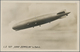 Zeppelinpost Deutschland: 1929. Real Photo RPPC Showing The Graf Zeppelin In Flight, Used On The Hol - Correo Aéreo & Zeppelin