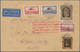 Zeppelinpost Deutschland: 1930. Original Cover From The Saargebiet Flown On The Graf Zeppelin's 1930 - Airmail & Zeppelin