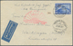 Zeppelinpost Deutschland: 1931. German Cover Flown On The Graf Zeppelin LZ127 Airship's 1931 Polarfa - Airmail & Zeppelin