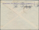 Zeppelinpost Deutschland: 1931, 2. Südamerikafahrt Mit Anschlussflug: Brief Von Danzig Nach ÄGYPTEN - Airmail & Zeppelin