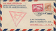Zeppelinpost Deutschland: 1933, Chicagofahrt, Brief Mit 1 RM Chicagofahrt Und 50 Pfg. Flugpost Von " - Airmail & Zeppelin