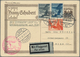 Zeppelinpost Europa: 1929, Orientfahrt, Österreichische Post, Schubert-Ganzsachenkarte Mit Zusatzfra - Autres - Europe