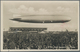 Zeppelinpost Europa: 1929. Graf Zeppelin Real Photo RPPC Flown On The Graf Zeppelin LZ127 Airship's - Europe (Other)