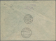 Zeppelinpost Europa: 1930, Trip To Russia, Registered Cover Bearing 1kop., 14 Kop. And 1rbl. Oblit. - Europe (Other)