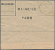 Zeppelinpost Europa: 1930, NIEDERLANDE/VENLO-FHFN-RÜCKFAHRT: Briefbeutel-Deckblatt Für 103 Sendungen - Andere-Europa