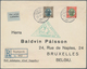 Zeppelinpost Europa: 1931. Iceland Cover Flown On The Graf Zeppelin Islandfahrt Of 1931. Mixed Frank - Europe (Other)