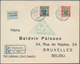 Zeppelinpost Europa: 1931. Iceland Cover Flown On The Graf Zeppelin Islandfahrt Of 1931. Mixed Frank - Andere-Europa