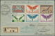 Zeppelinpost Europa: 1931. High Swiss-franked Registered Cover Flown Aboard The Graf Zeppelin Airshi - Andere-Europa