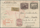 Zeppelinpost Europa: 1932, 2nd South America Trip, Latvian Post, Registered Ppc From "RIGA 1.4.32" W - Andere-Europa