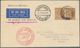 Zeppelinpost Europa: 1934. British Cover Flown On The Graf Zeppelin's 4. Südamerikafahrt / 4th South - Andere-Europa