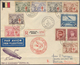 Zeppelinpost Europa: Belgien: 1935, 1. Südamerikafahrt, Nachbringeflug Ab Berlin, R-Brief Aus "BRUXE - Andere-Europa