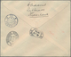 Zeppelinpost Europa: 1936, Netherlands Treaty Mail, 2 Registered Covers Dispatched For 1.Nordamerika - Andere-Europa