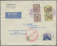 Zeppelinpost Übersee: 1929. Japan Cover Flown On The Graf Zeppelin's 1929 Weltrundflug / Round-the-w - Zeppelins