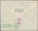 Zeppelinpost Übersee: 1929. Japan Cover Flown On The Graf Zeppelin's 1929 Weltrundflug / Round-the-w - Zeppelins