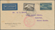 Zeppelinpost Übersee: 1930. Original Airmail Cover Flown On The Graf Zeppelin Airship's 1930 Südamer - Zeppelins