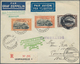 Zeppelinpost Übersee: 1933, 2 SÜDAMERIKAFAHRT/BELGISCH KONGO, Contractstates Cover From LEOPOLDVILLE - Zeppelins