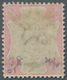 Britisch-Ostafrika Und Uganda: 1895-96 QV 1r. Green & Aniline Carmine, Showing Ovpt. Variety "Br1tis - Protectoraten Van Oost-Afrika En Van Oeganda