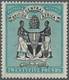 Britisch-Zentralafrika: 1895 'Coat Of Arms' £25 Black & Blue-green, No Wmk, Mint Lightly Hinged, Lig - Andere & Zonder Classificatie