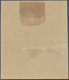 Britische Südafrika-Gesellschaft: 1895 4d. Yellow-brown & Black, IMPERFORATED BLOCK OF FOUR, Mounted - Zonder Classificatie