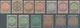 Britische Südafrika-Gesellschaft: 1896-97 Complete Set To 4s. Plus Additions From Plates 1 And 2 (Di - Zonder Classificatie
