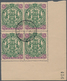 Britische Südafrika-Gesellschaft: 1897 'Coat Of Arms' Complete Set Of Eight Plus Second Singles Of 1 - Unclassified