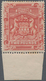 Britische Südafrika-Gesellschaft: 1897 £2 Rosy Red, Bottom Marginal Single, Mounted Mint, Partially - Unclassified