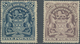 Britische Südafrika-Gesellschaft: 1901, £5 Deep Blue And £10 Lilac, Mint Original Gum With Adhesion - Unclassified