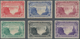 Britische Südafrika-Gesellschaft: 1905 'Victoria Falls' Complete Set Of Six, Various Perforations, M - Zonder Classificatie