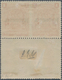 Britische Südafrika-Gesellschaft: 1909-12 1d. Carmine-rose Bottom Marginal Pair, Variety IMPERFORATE - Unclassified