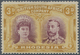 Britische Südafrika-Gesellschaft: 1910-13 'Double Head' 3d. Claret & Pale Yellow-ochre, PERFORATED 1 - Unclassified