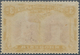 Britische Südafrika-Gesellschaft: 1910-13 'Double Head' 3d. Claret & Pale Yellow-ochre, PERFORATED 1 - Unclassified